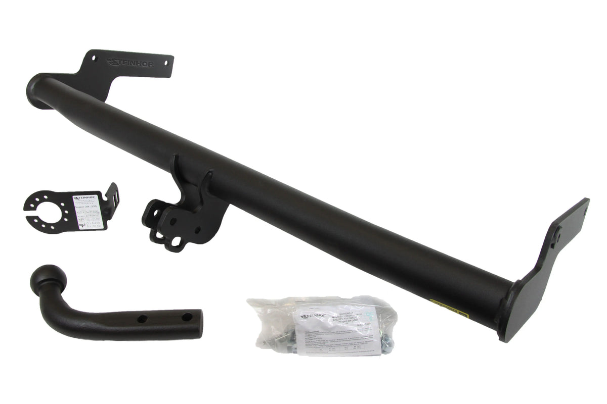 Steinhof fastmontert tilhengerfeste til Peugeot 206 3/5D (1998-2003) – D-verdi 6,4 kN, maks. 1100 kg