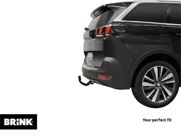 Brink avtagbart tilhengerfeste for Peugeot 5008 II (2017-2024) sett forfra