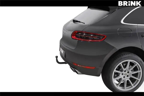 Brink avtagbart tilhengerfeste til Porsche Macan I (95B) montert under bakfangeren