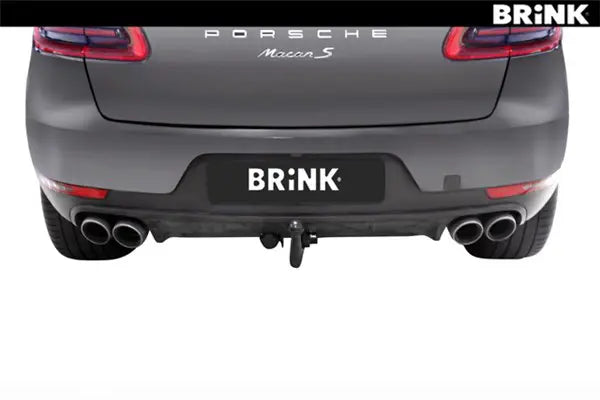 Brink tilhengerfeste til Audi Q5 8R sett nedenfra med monteringssett