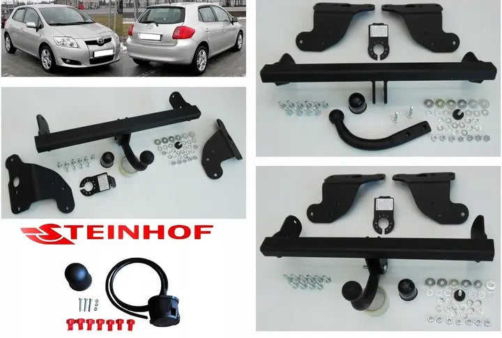 Steinhof fastmontert tilhengerfeste til Toyota Auris I 3/5D (2007-2012) – D-verdi 8,7 kN, maks. 1600 kg