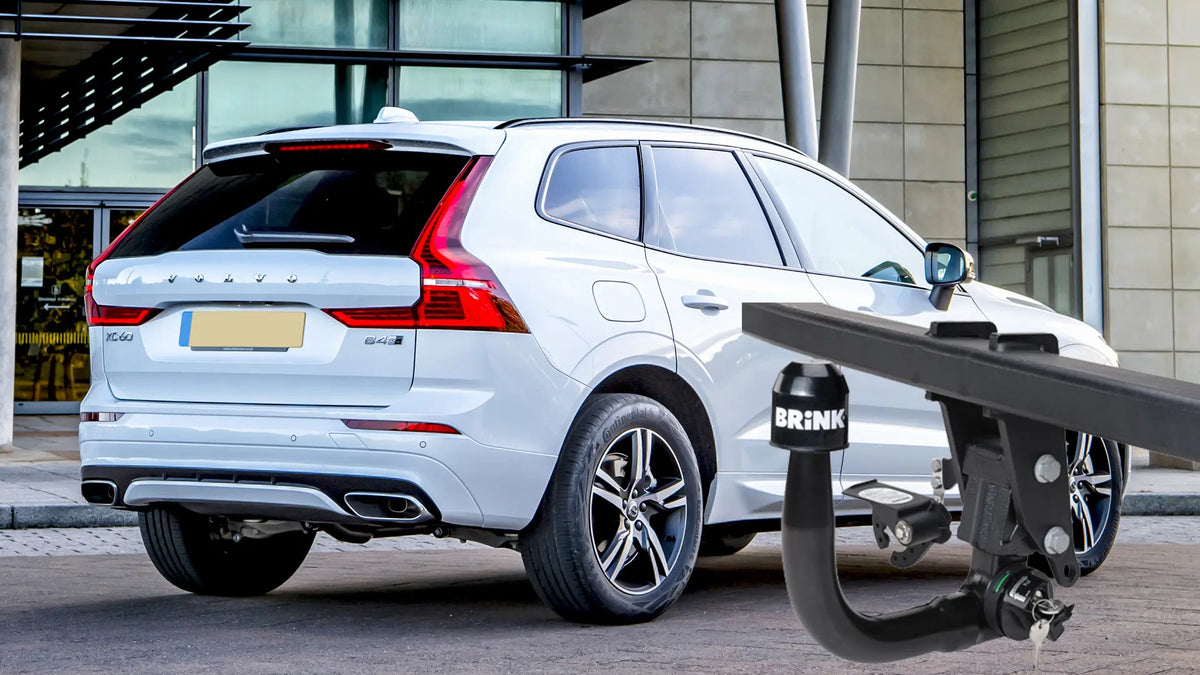 Brink avtagbart tilhengerfeste til Volvo XC60 II montert under bakfangeren