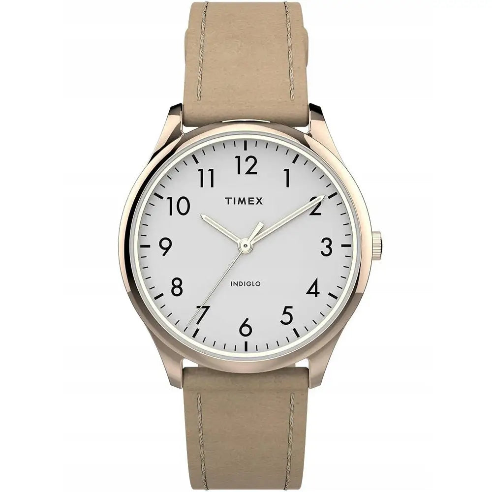 Timex Tw2t72400 Modern Easy Reader Damesklokke - Indiglo + Eske - 1