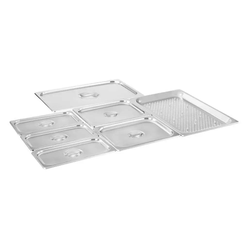 Tørrvarmebuffet Vannfri Frittstående 6 x Gn 150mm 55l Royal Catering - 5