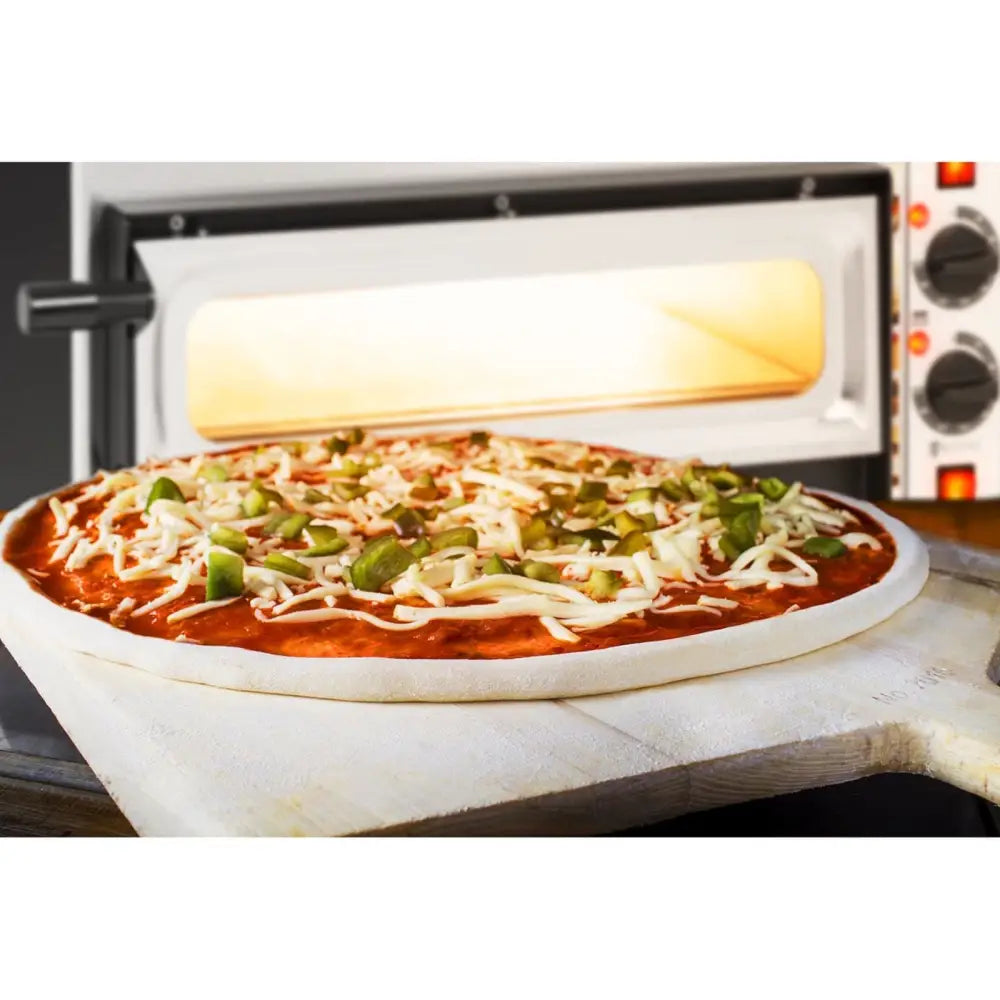 Toson Dobbel Pizzaovn Med Glassdør 2 x ø32cm 230v - 5