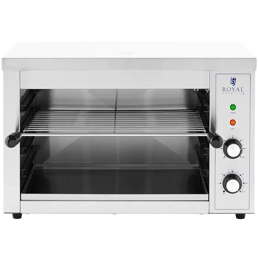 Tostemaskin Salamander For Smørbrød Og Pizza 50-300 c 3000 w - 5