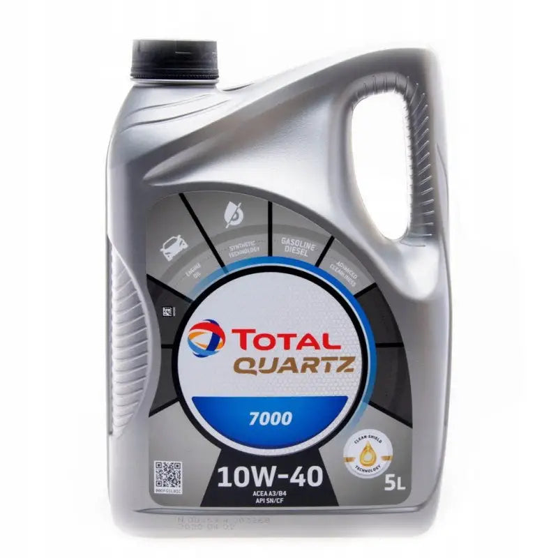 Total Quartz 7000 10w-40 Motorolje 5l - 1