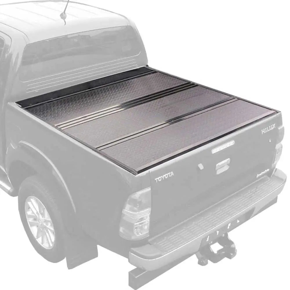 Trekkavdecking Tri-fold Lavprofil Ofd Double Cab - Toyota Hilux Revo 15-20