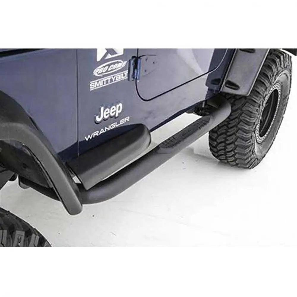 Trinn Beskyttelsespanel Svart Smittybilt Sure Step - Jeep Wrangler Tj 97-06 - 3