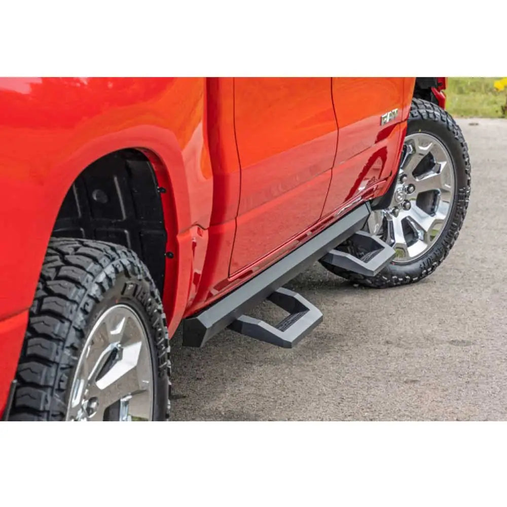 Trinn Justerbare Nivåer Rough Country Sr2 - Ram 1500 Dt 19-