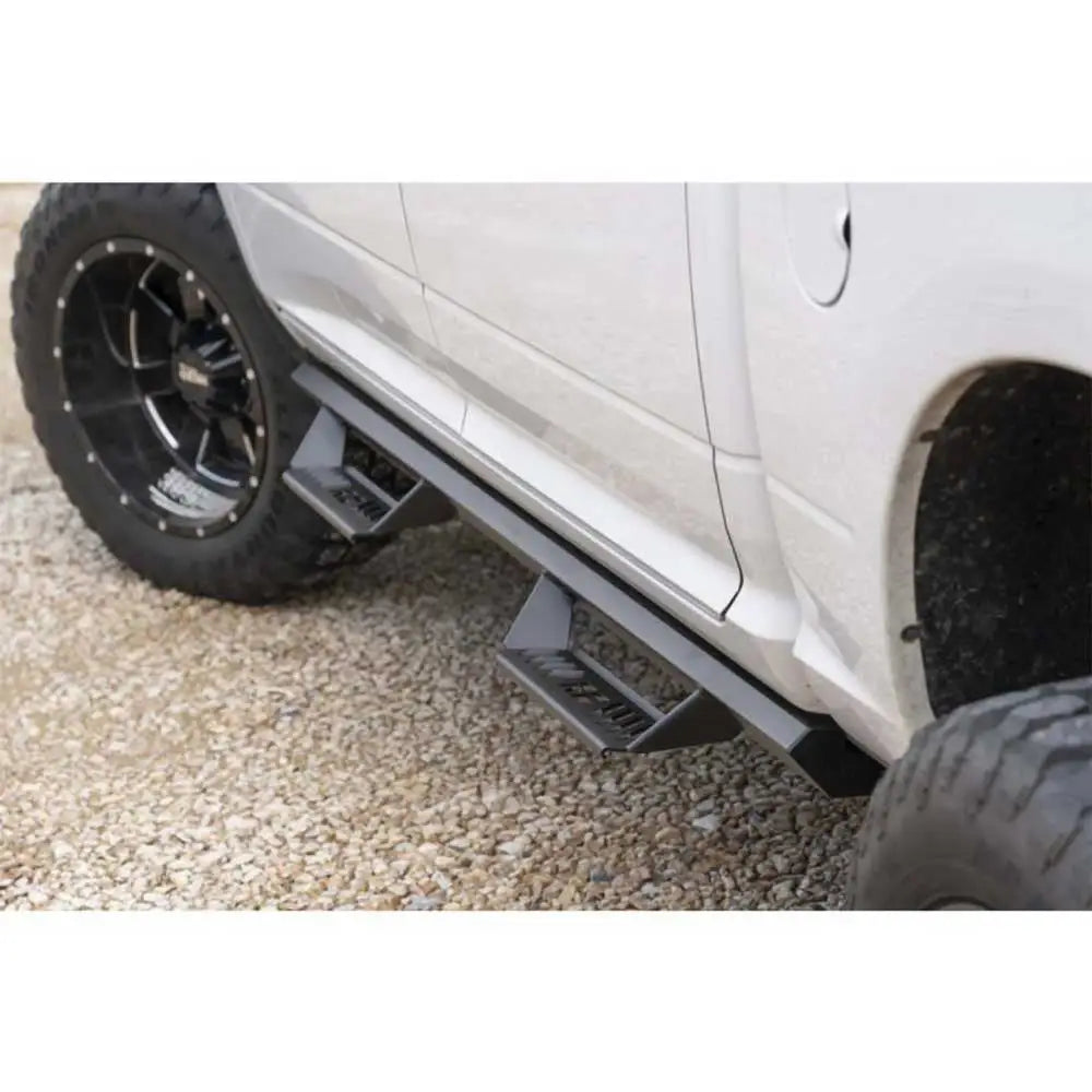 Trinn Sidebrett Rough Country Al2 Crew Cab - Dodge Ram 1500 Ds 09-18