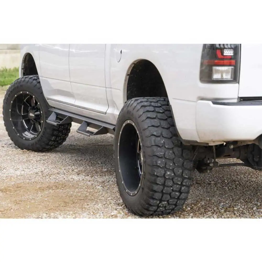 Trinn Sidebrett Rough Country Al2 Crew Cab - Dodge Ram 1500 Ds 09-18