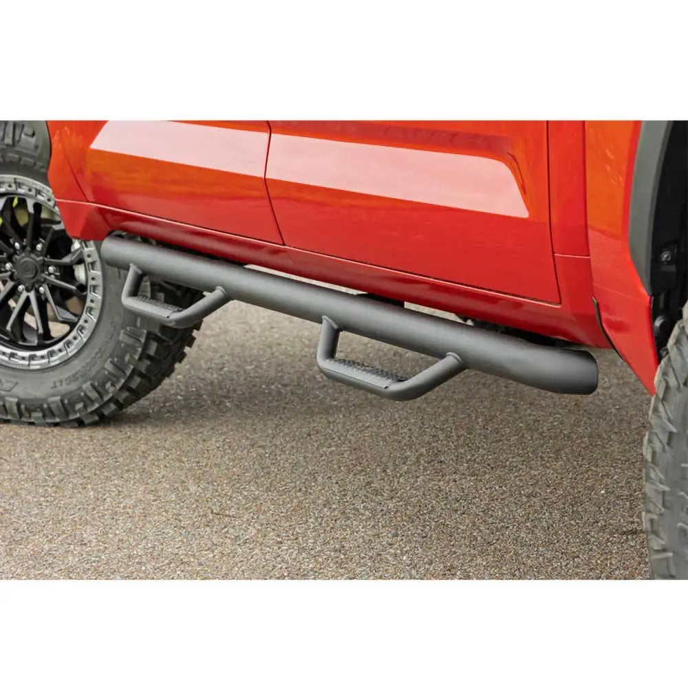 Trinn til Sideplater Rough Country Nerf Steps - Toyota Tundra 22-