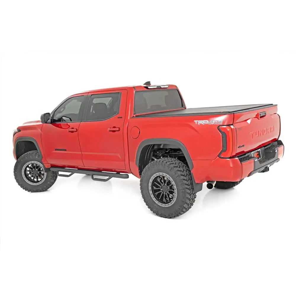 Trinn til Sideplater Rough Country Nerf Steps - Toyota Tundra 22-