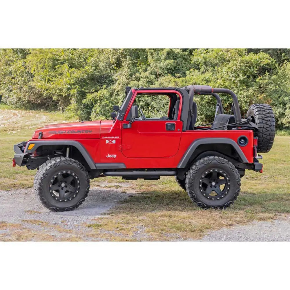 Trinnbredde Rough Country Side Steps - Jeep Wrangler Yj 87-95 - 10