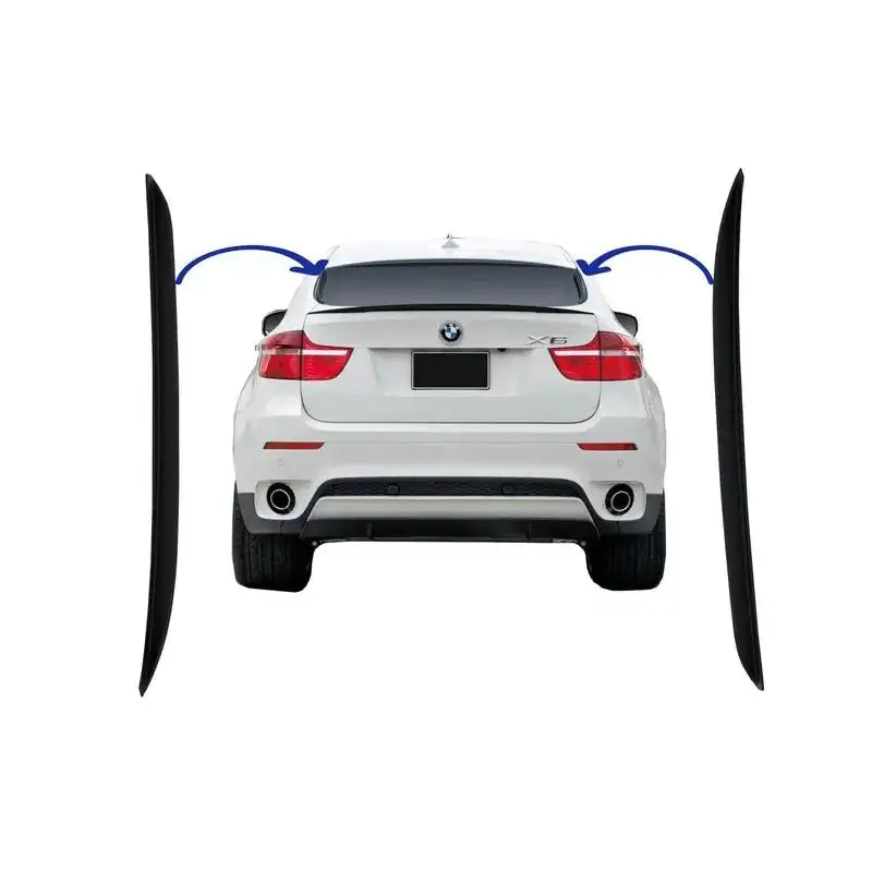 Trunk Rear Fin Spoiler (left/right) Suitable for Bmw X6 E71/e72 (2008-2014) Perfomance Design