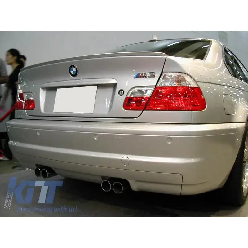 Trunk Spoiler Suitable For Bmw E46 (1998-2005) Coupe Sedan 2d 4d M3 Csl Design - 4