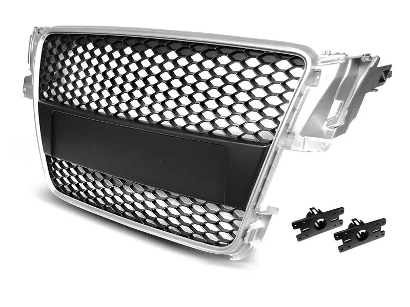 Grill Audi A5 07-06.11 RS-Style Silver | Nomax.no🥇
