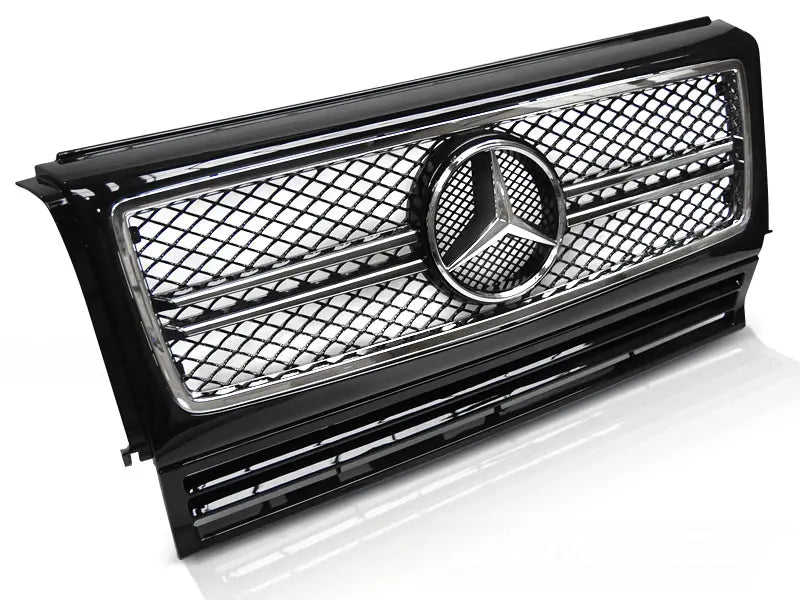 Grill Mercedes W463 90-12 C63 AMG Style Black Chrome | Nomax.no🥇