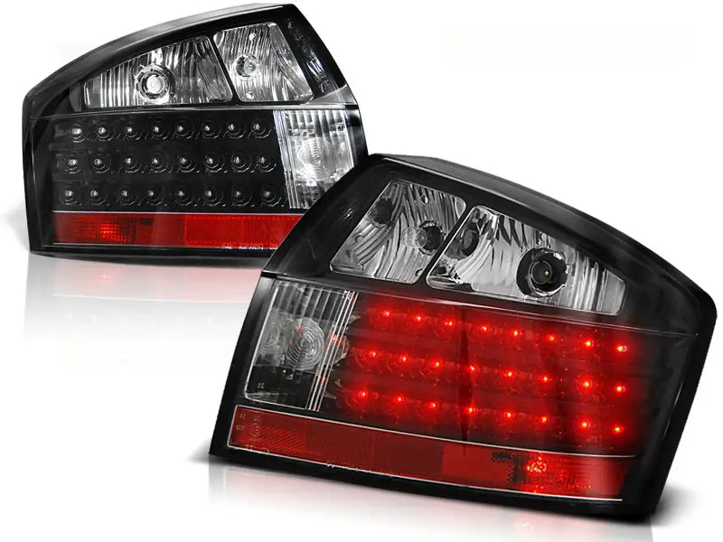 Baklykter Audi A4 10.00-10.04 Black Led | Nomax.no🥇