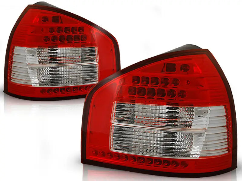 Baklykter Audi A3 08.96-08.00 Red White Led | Nomax.no🥇_1