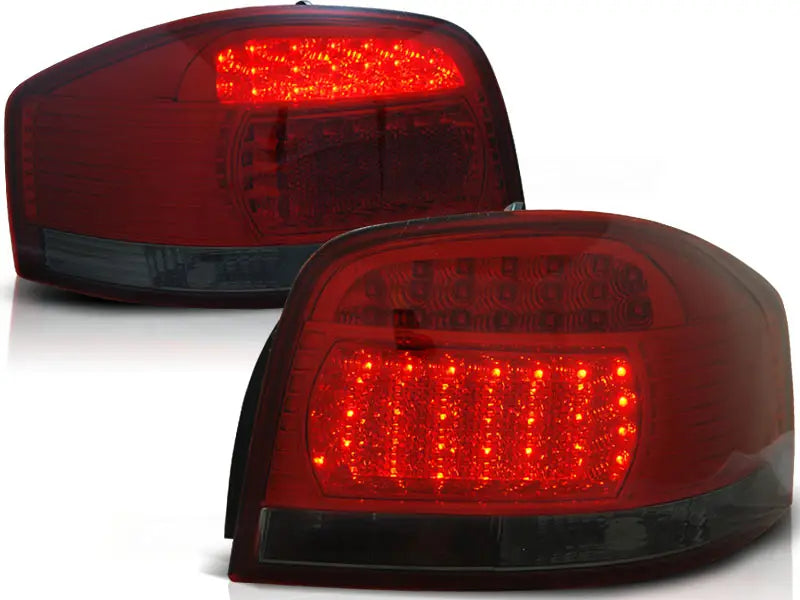 Baklykter Audi A3 05.03-08 Red Smoke Led | Nomax.no🥇