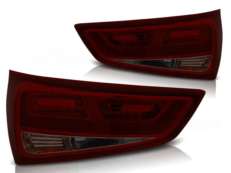 Baklykter Audi A1 2010-12.2014  Red Smoke Led | Nomax.no🥇_1