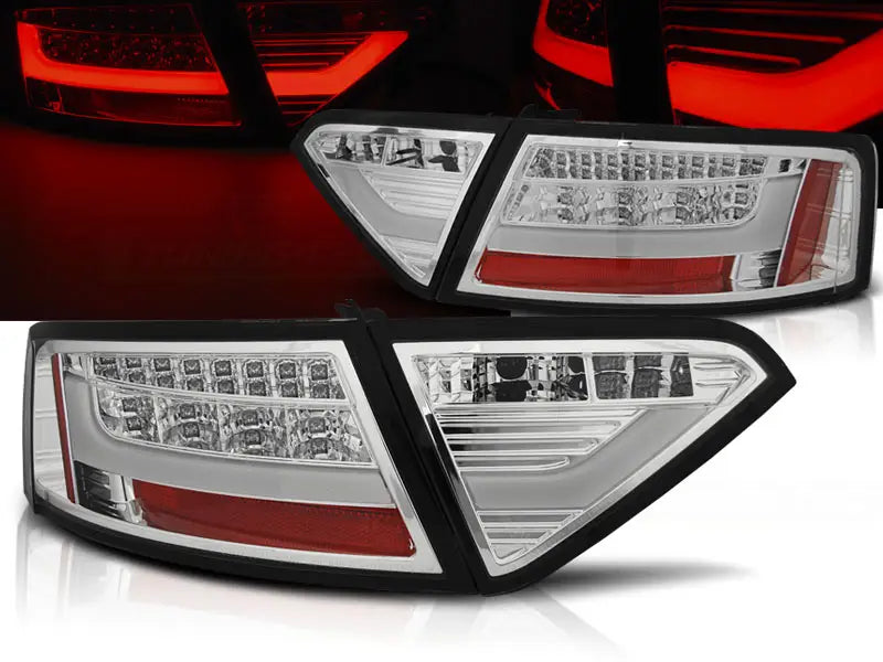 Baklykter Audi A5 07-06.11 Coupe Chrome Led Bar | Nomax.no🥇