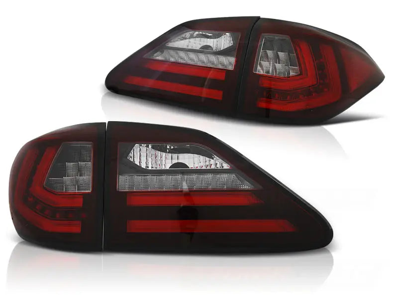 Baklykter Lexus RX III 350 09-12 Red White Led SQL | Nomax.no🥇