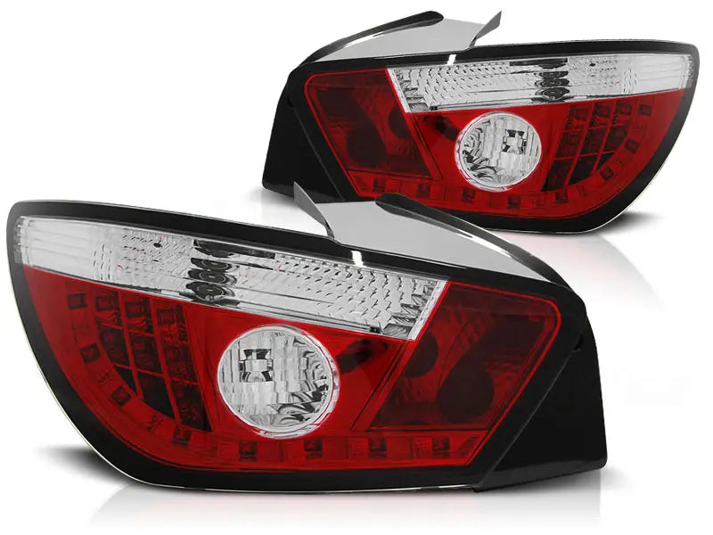 Baklykter Seat Ibiza 6J 3D 06.08- Red White Led | Nomax.no🥇