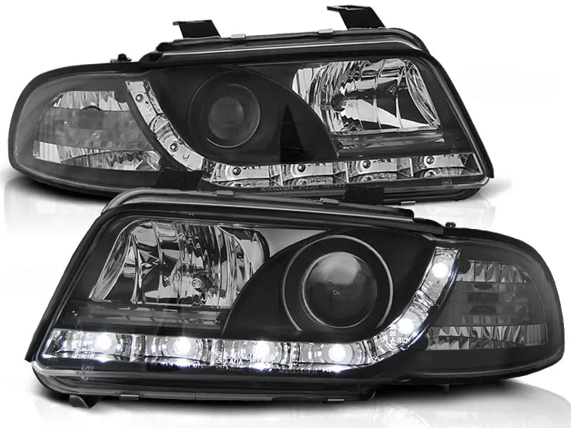 Frontlykter Audi A4 11.94-12.98 Black Led | Nomax.no🥇
