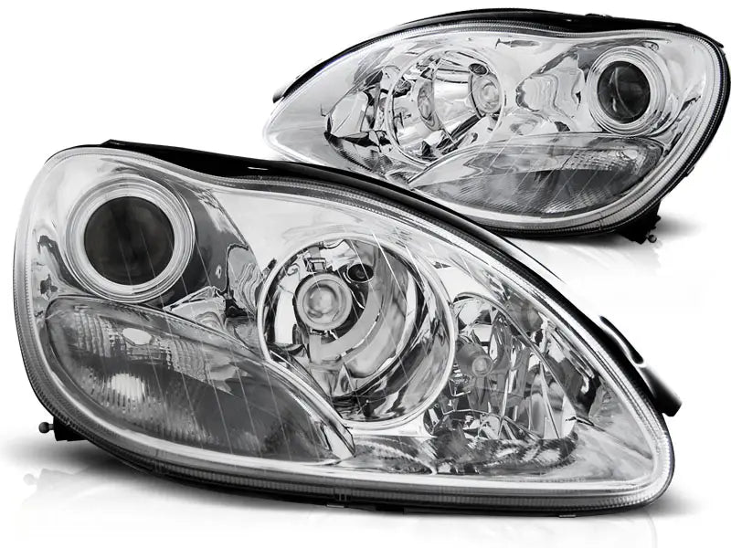 Frontlykter Mercedes W220 S-Klasse 09.98-05.05 Chrome Projector headlights | Nomax.no🥇