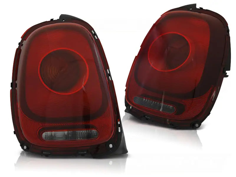 Baklykter Mini Cooper F56 F55 F57 14- Red Black RIM | Nomax.no🥇