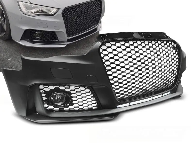 Støtfanger Audi A3 12-16 RS3 Style Glossy Black | Nomax.no🥇