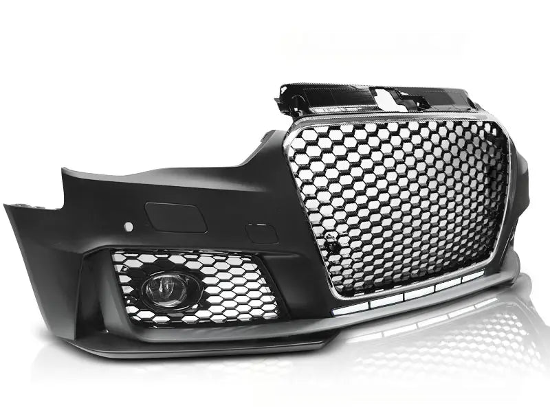 Støtfanger Audi A3 12-16 RS3 Style Chrome Black PDC | Nomax.no🥇_1