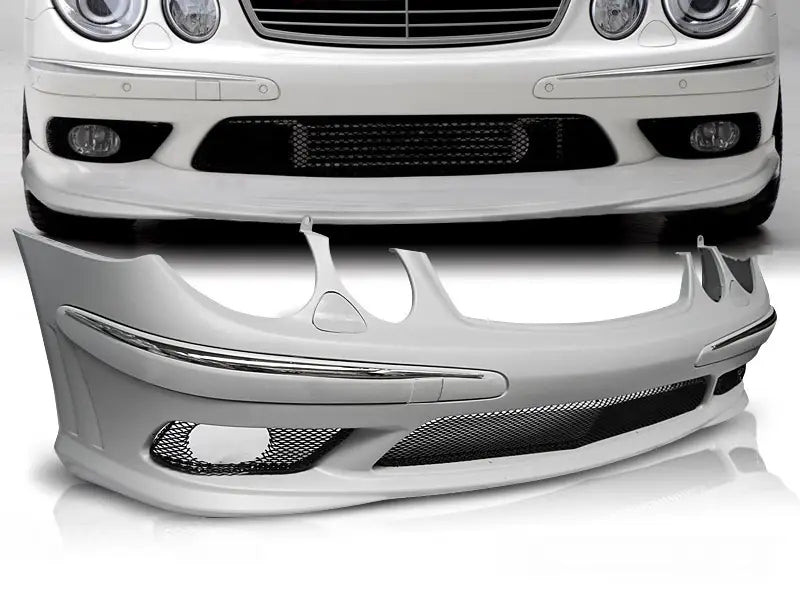 Støtfanger foran Mercedes W211 02-06 AMG Style | Nomax.no🥇_1
