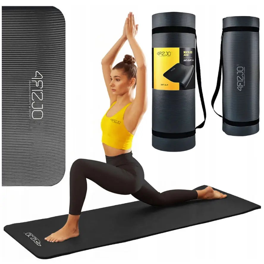 Tykk Yogamatte For Trening 1,5 Cm - 1