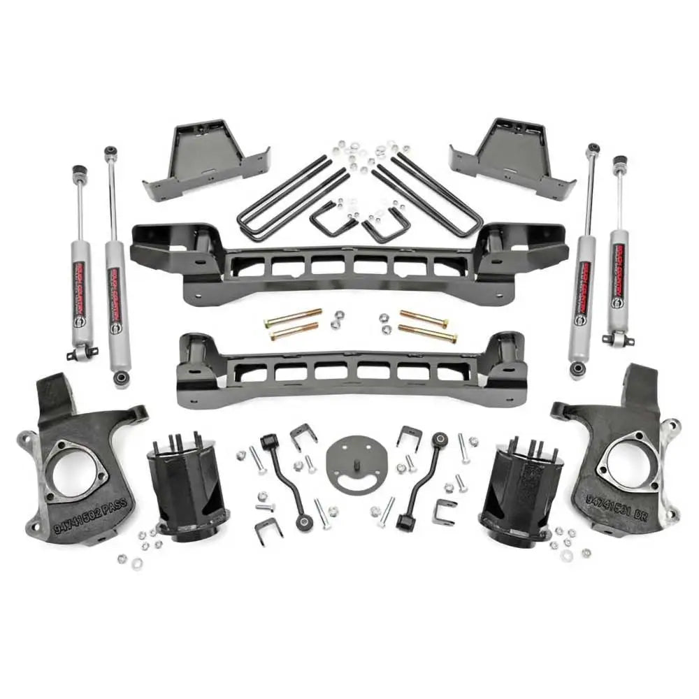 Utskiftingssett For Fjæring Rough Country Lift 6’ - Gmc Sierra 1500 99-07 - 1