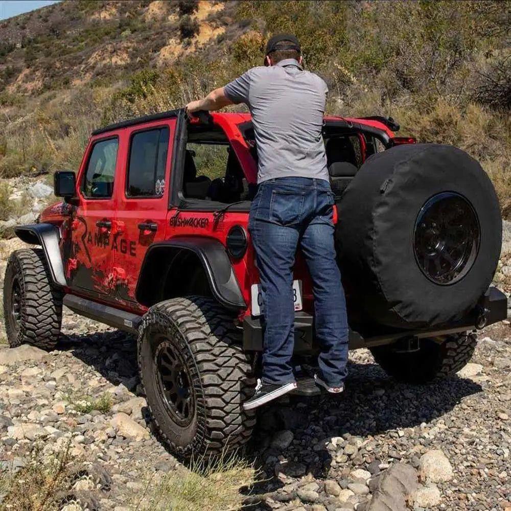 Uttrækkelig Trinn Bak Amp Research - Jeep Wrangler Jl 4xe 21- - 5