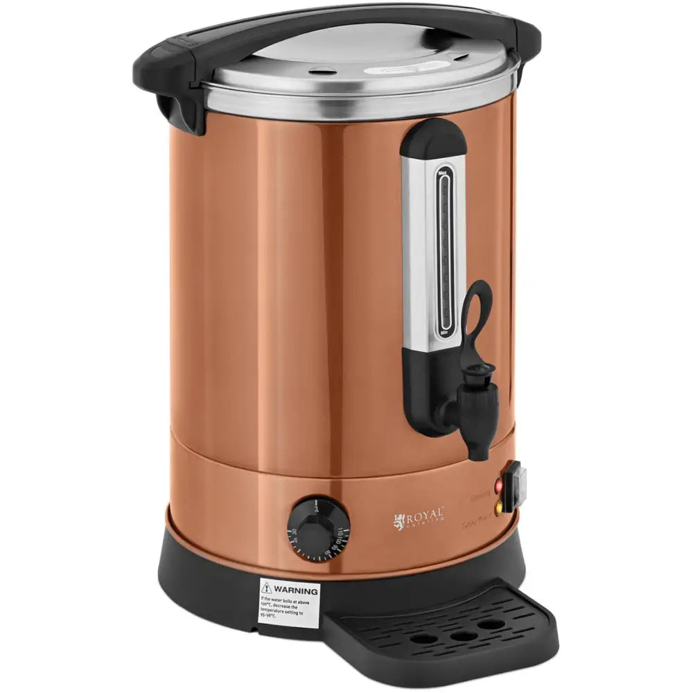 Vannkoker Med Doble Vegger Og Dryppestativ 13,5 l 2500 w Oransje - 2