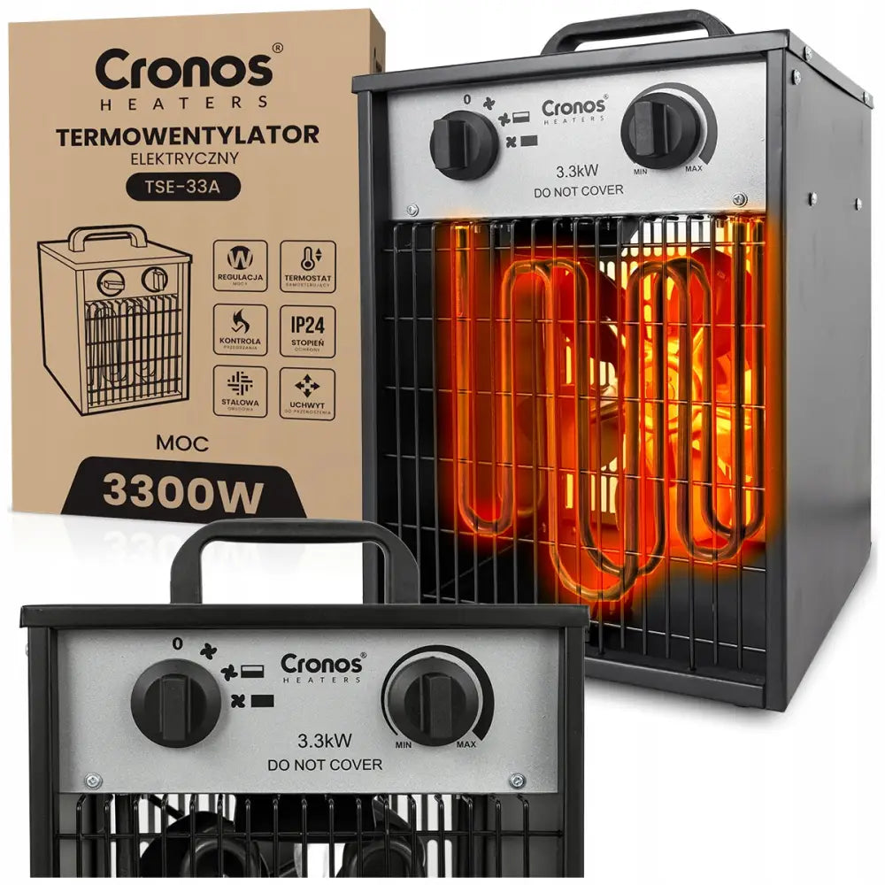 Varmer Vifteovn Cronos 3300w - 1