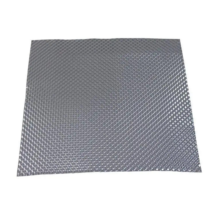 Varmeskjold Preget Aluminium 0,5mm 30 Cm x 30 Cm - 2