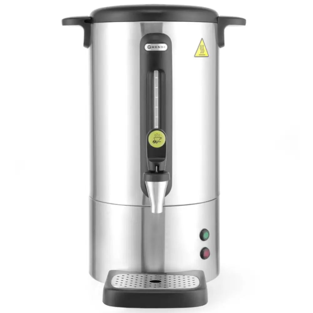 Varmetank Kaffebrygger Med Dryppfri Kran Rustfritt Stål Concept Line 10 l - Hendi 211410 - 4