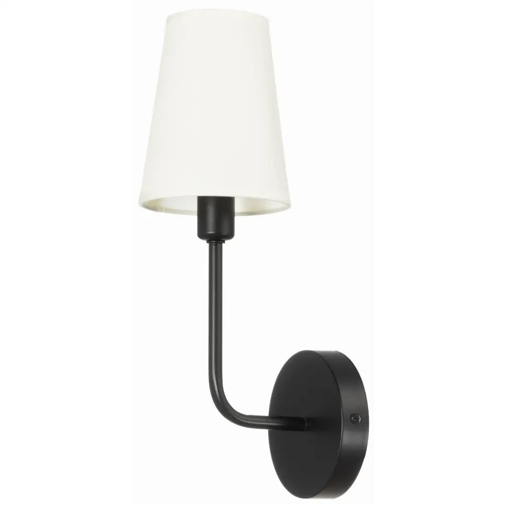 Vegglampe Med Sort Skjerm Hotelstil Arte - 1