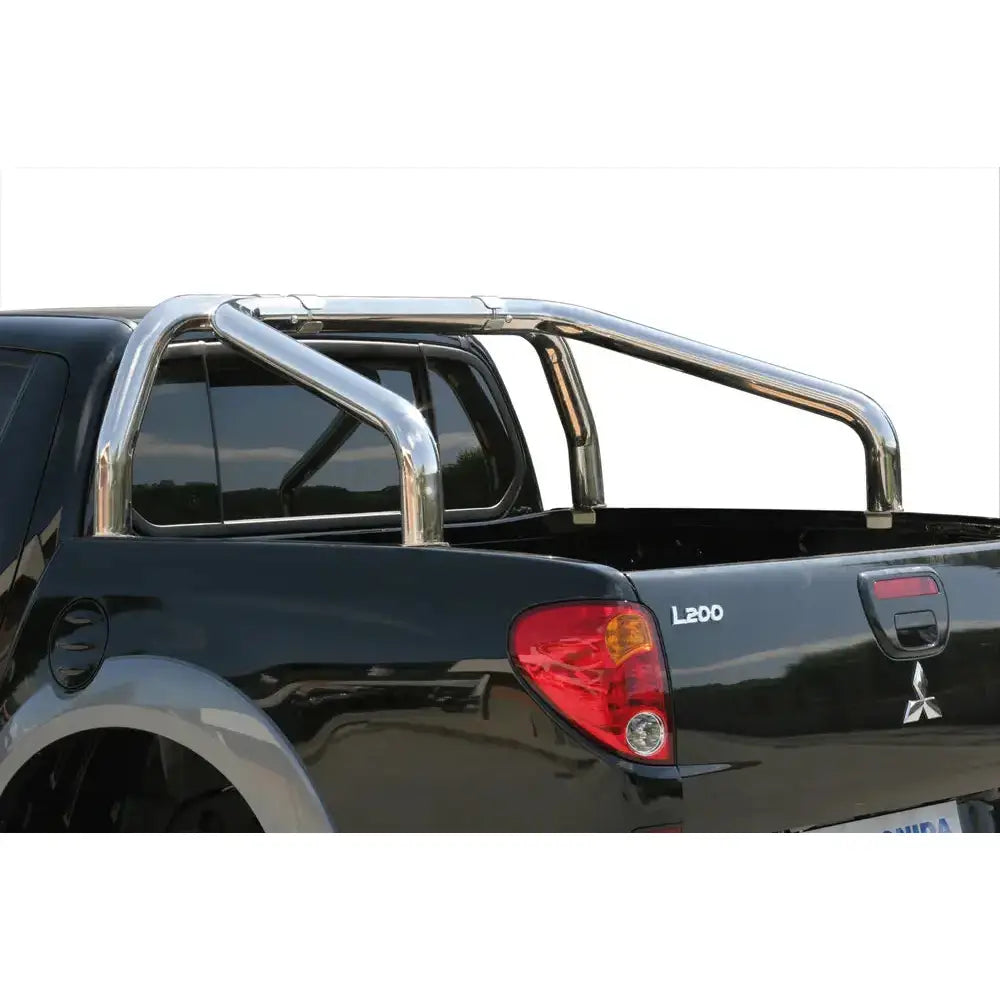 Veltebøyle Inox Mitsubishi L200 2006-2009 Double Cab - Polert Stål 1