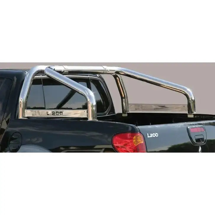 Veltebøyle Mark Inox Mitsubishi L200 2006-2009 Double Cab - Polert Stål 1