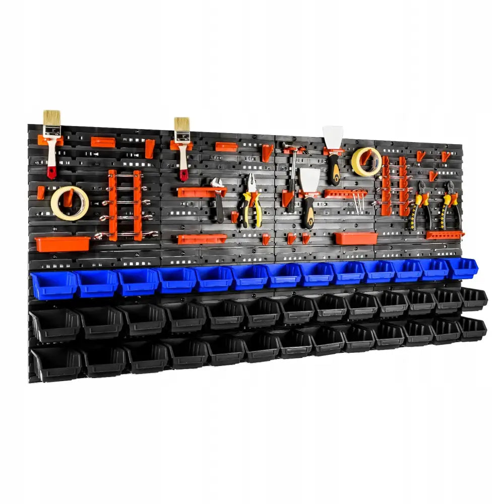 Verksted Verktøytavle 1585x775 Mm + 39 Bokser - 1