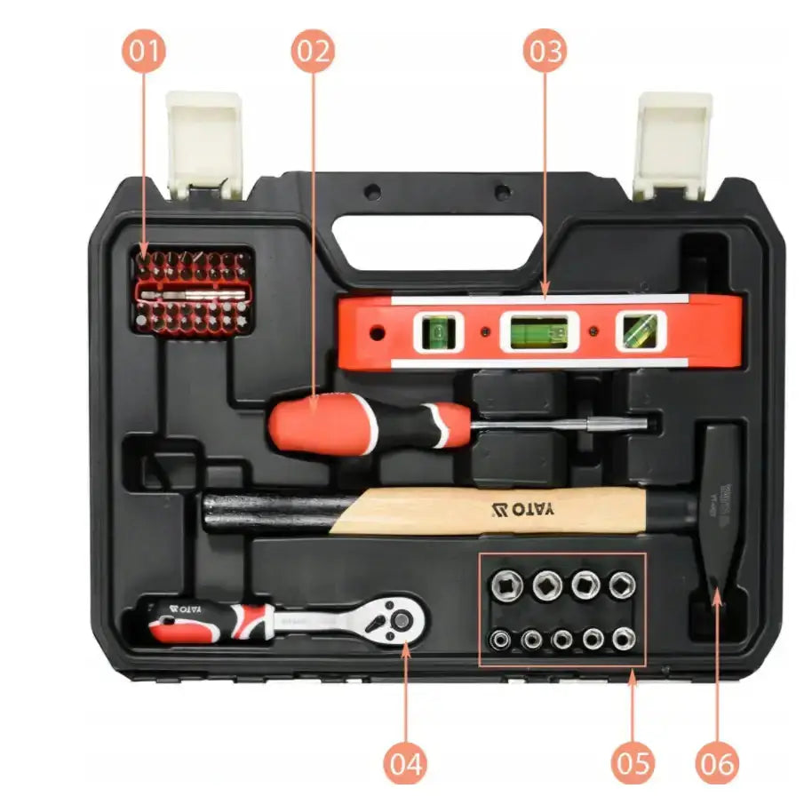 Verktøysett Yato 60 Deler - 8