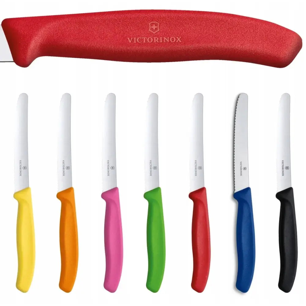 Victorinox Sett Med 7 Kniver i 7 Farger 7 x Tannpirker Swiss Classic - 1