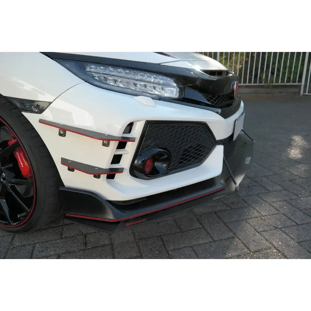 Vinger Canards Honda Civic x Type r - 3